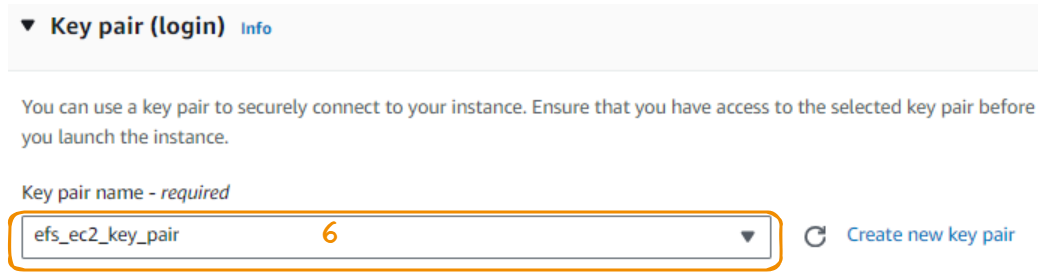 Keypair configuration
