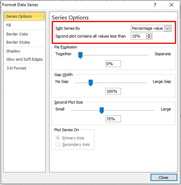How to Create Pie of Pie Chart in Excel