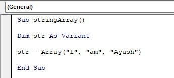 Array-declaring-with-variant-size