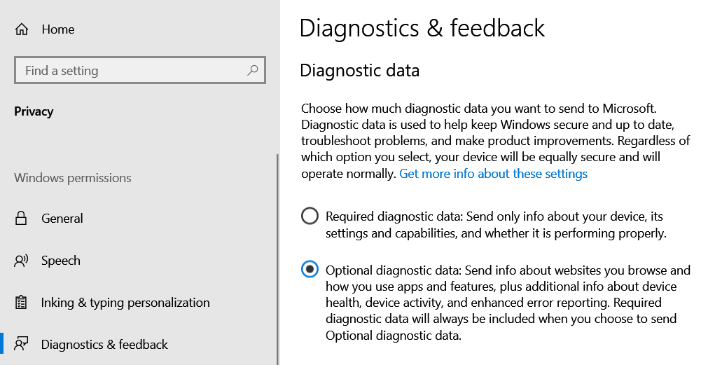 Turning-off-diagnostic-data