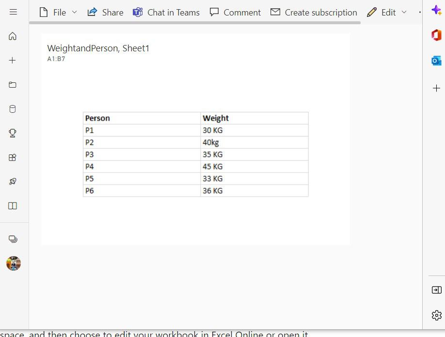 excel-data-on-dashboard-page