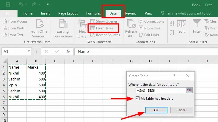 Remove Duplicates in Excel