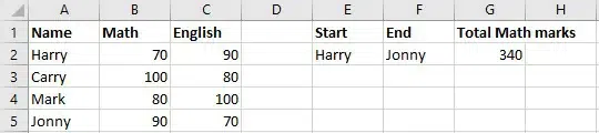 XLOOKUP Function in Excel
