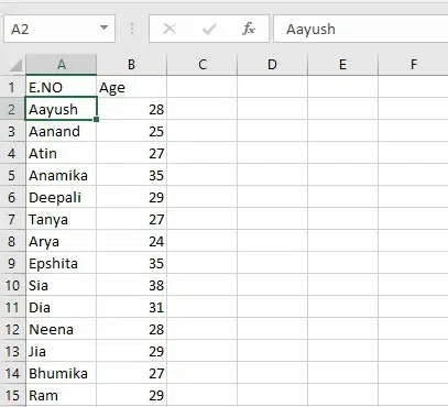 Alphabetize in Excel