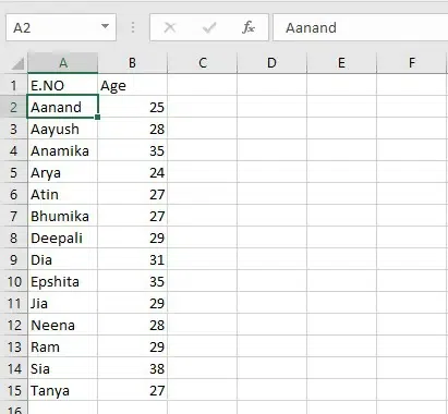 Alphabetize in Excel