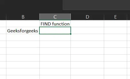 String Function in Excel