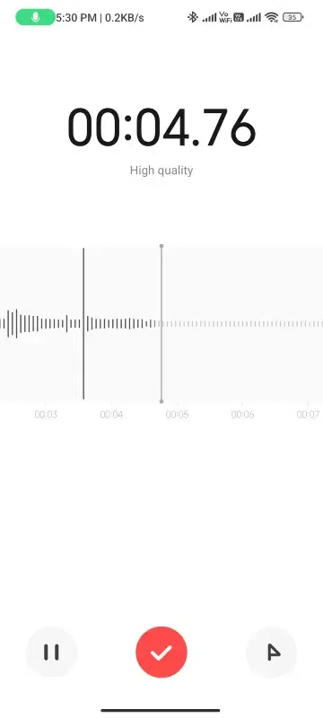 record
