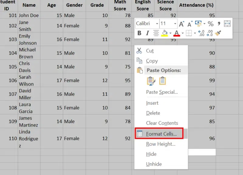 Lock Cells In Excel