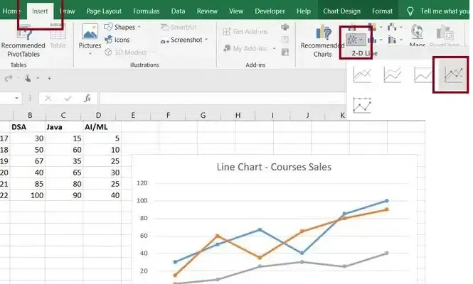 How to Make a Line Graph in Excel