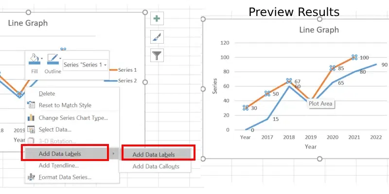 How to Make a Line Graph in Excel