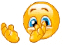 a smiley face is smiling and giving a thumbs up .