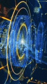 a futuristic image of a car with a circle in the middle that says ' a ' on it