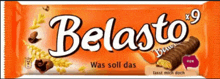 a package of belasto bar contains 9 pieces