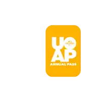 a stack of universal annual pass cards with different colors