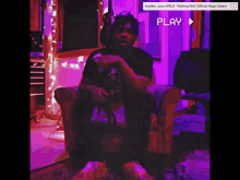 a video of juice wrld is being played