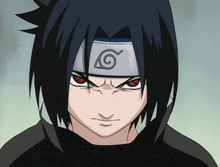 a close up of a person wearing a headband with a circle on it