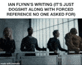 ian flynn 's writing is just dogshit along with forced reference no one asked for made with mematic