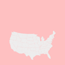 a poster for red pocket mobile shows a map of the united states