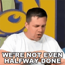 Were Not Even Halfway Done Professor K GIF