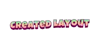a logo that says ' created layout ' on it
