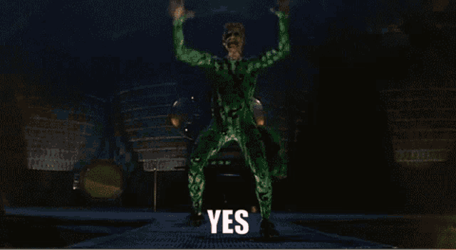 Riddler Yes GIF