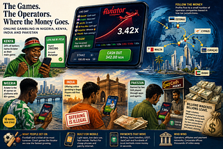 Online Gambling in Nigeria, Kenya, India and Pakistan: The Games, the Operators and Where the Money…