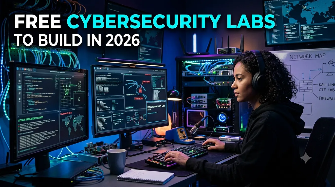 10 Free Cybersecurity Labs You Can Build This Weekend