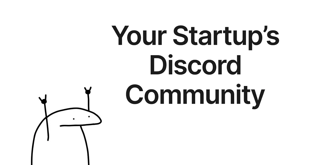 Build A Discord Server for your Startup