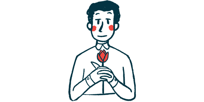 Man sitting illustration