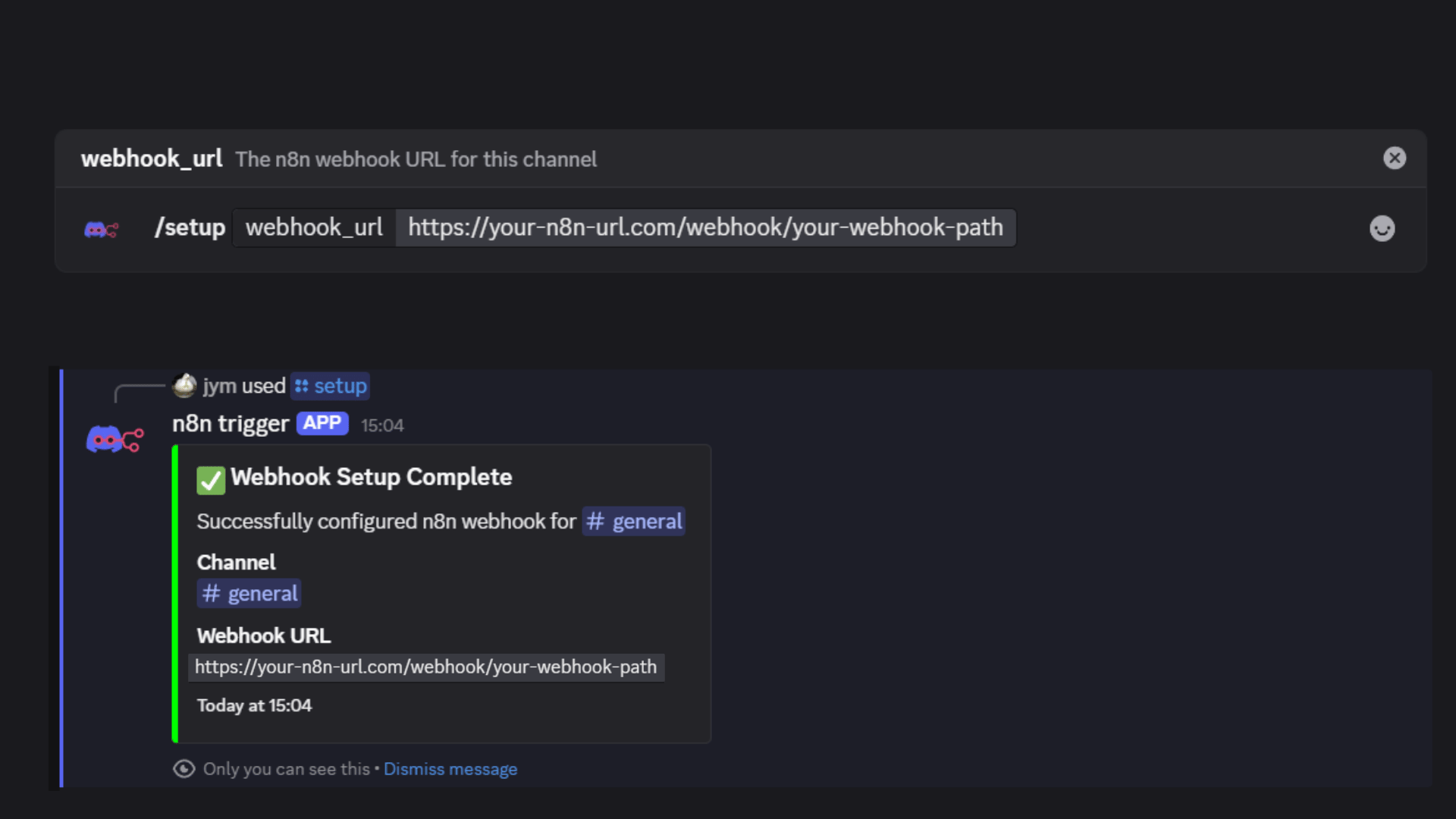 Setup Command