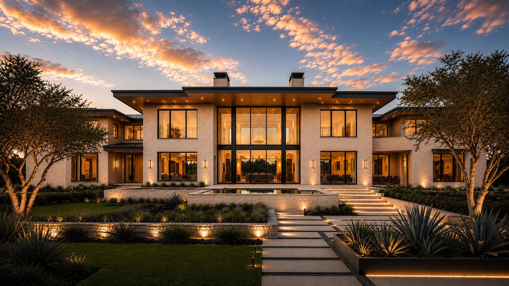 Custom Hill Country Home by Pinnacle