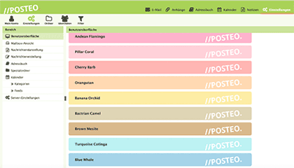 Screenshot de Webmailer