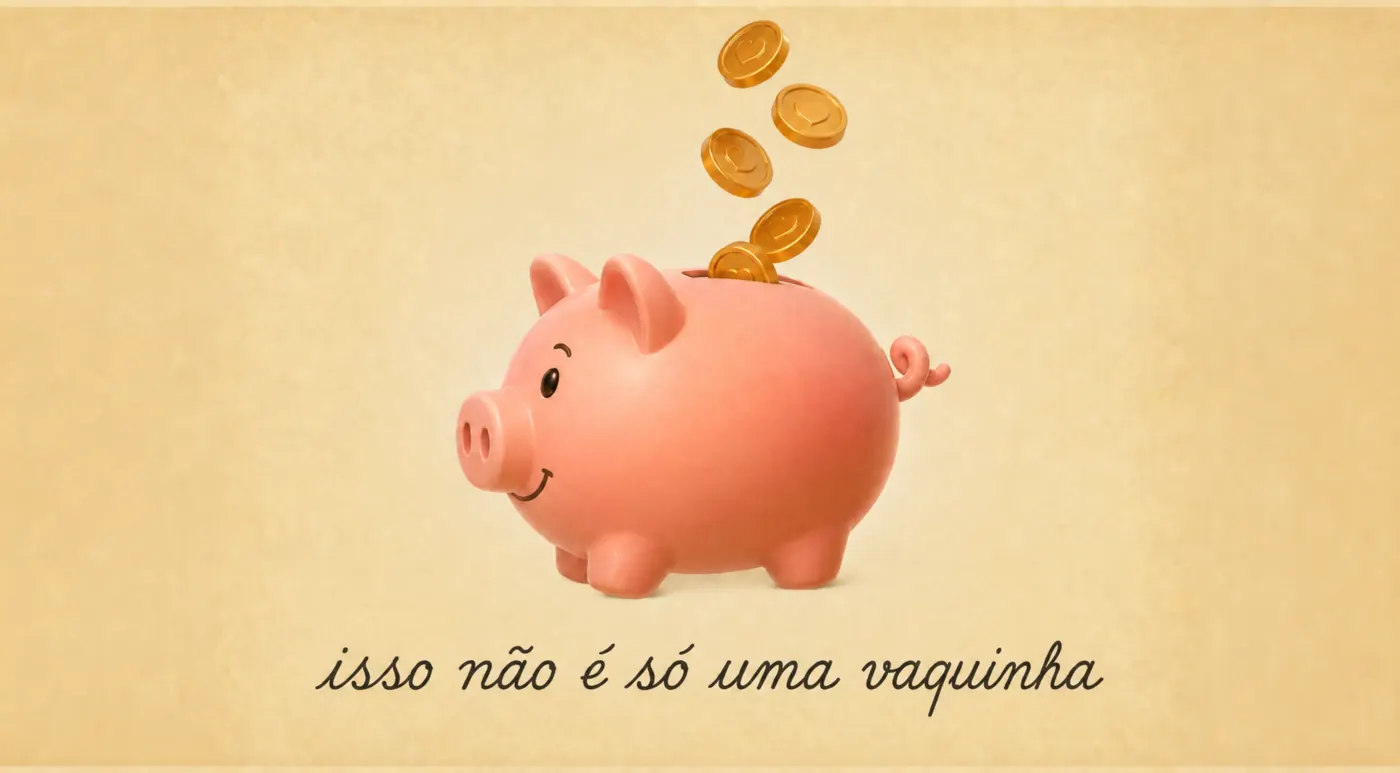 Muito mais que uma vaquinha
