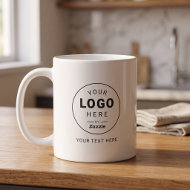 Upload Your Logo Coffee Mug
