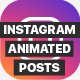 Instagram Animated Posts Instagram Animated Posts - VideoHive Item for Sale