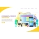 Cross-platform Software Landing Page Website