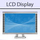 LCD Display for portfolio or work presentation