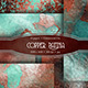 Copper Texture Patina Digital Paper
