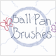 Ball Pen Brushes (Vector)
