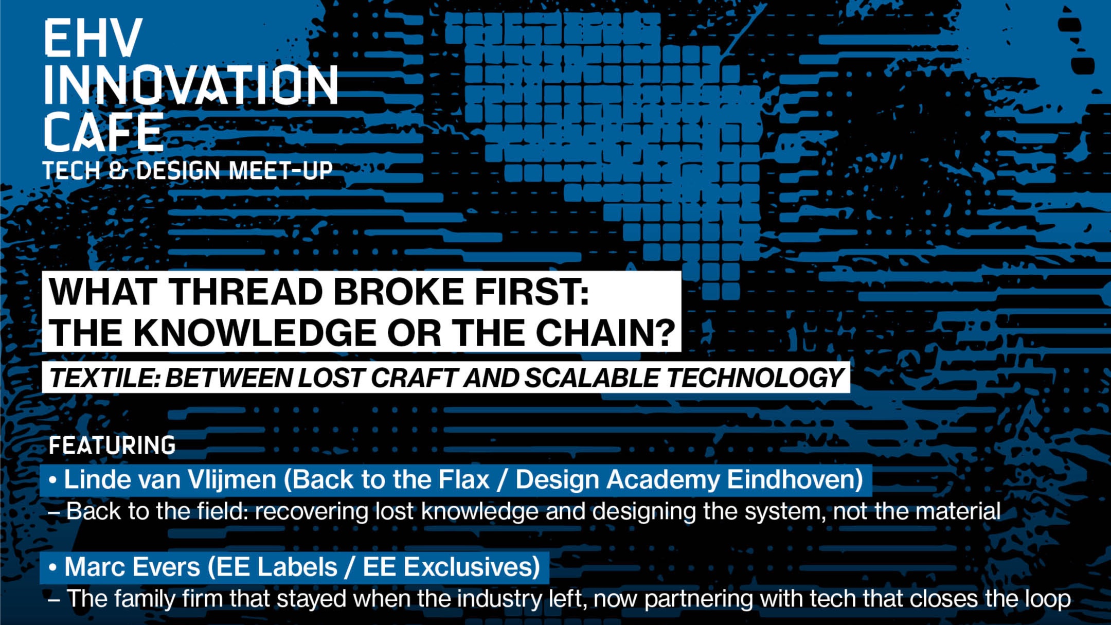 What thread broke first: the knowledge or the chain? | Tech & Design Meetup