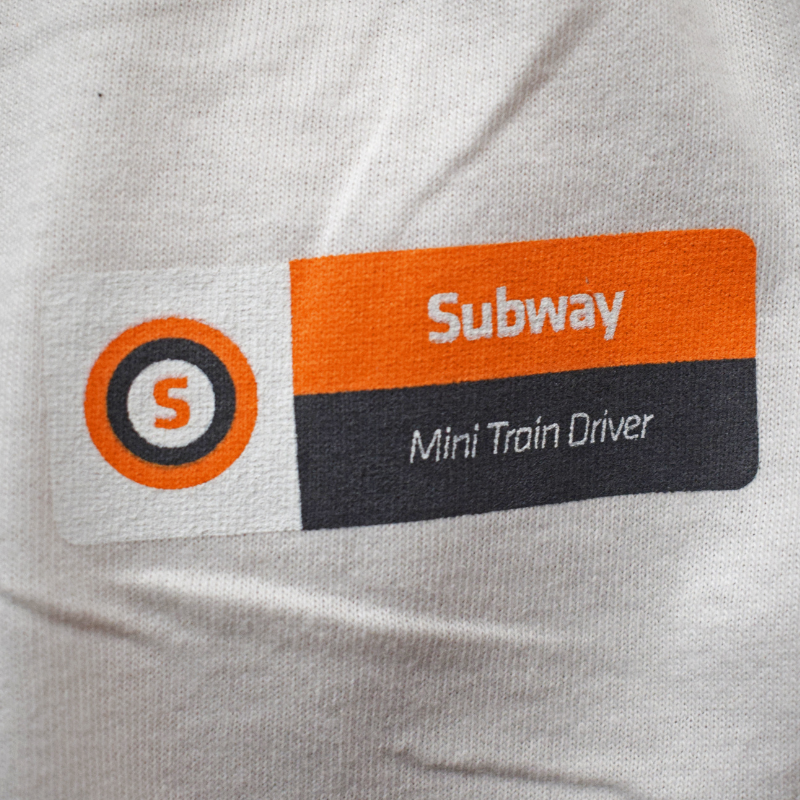 Glasgow Subway Mini Train Driver Kids T-Shirt