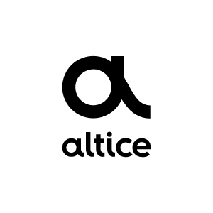 Altice logo, client of Spry Digital