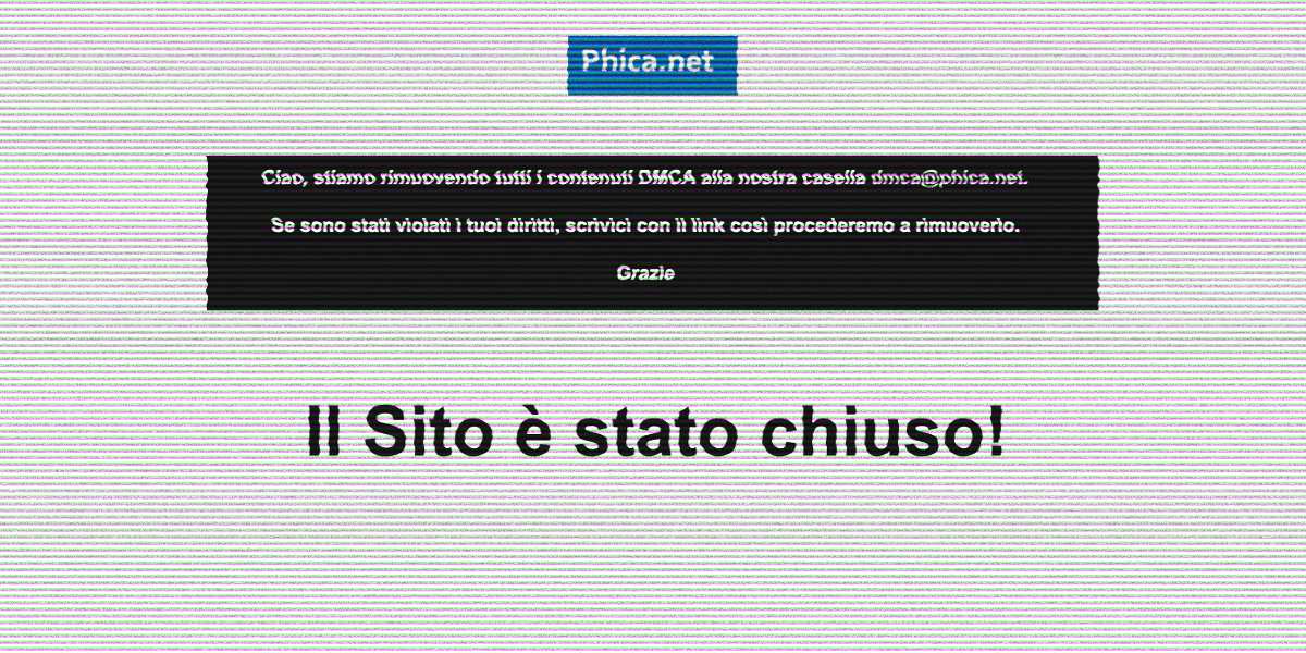 Quello che succedeva su Phica.net era legale?