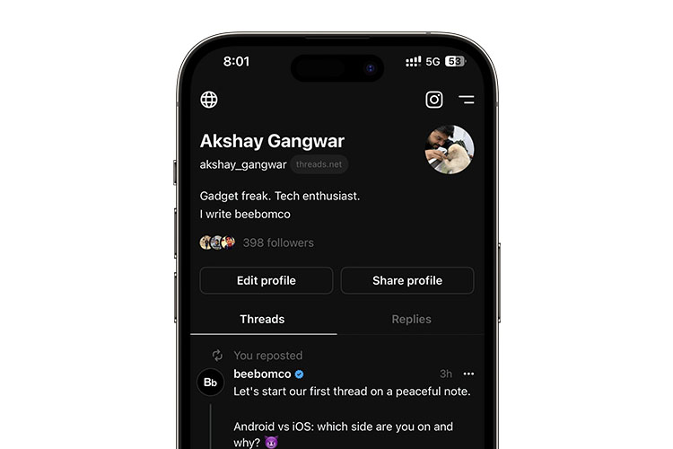 threads dark mode featured