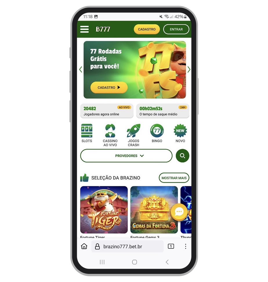 Brazino777 é um dos melhores cassinos online