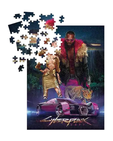 Neokitsch Puzzle 1000 Piezas Cyberpunk 2077