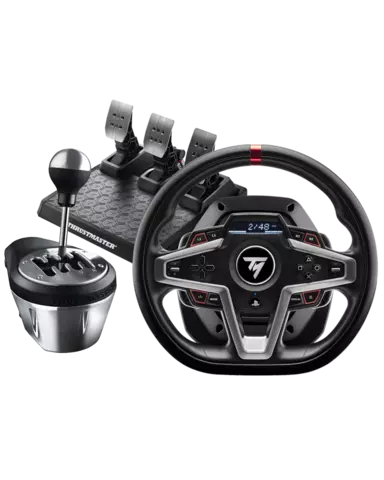 Volante T248 Thrustmaster (PS5 / PS4 / PC) + Palanca de Cambio TH8A Shifter