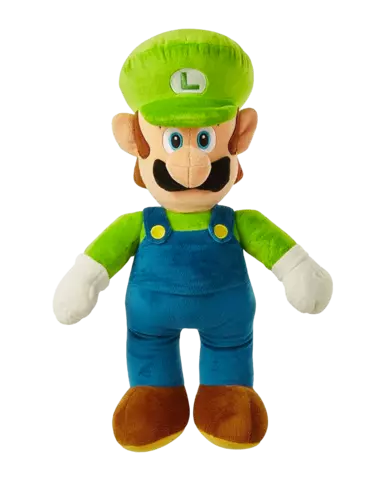 Peluche Luigi Super Mario Gigante Luigi 50 cm
