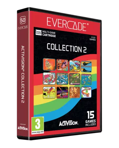 Cartucho Evercade Activision Collection 2
