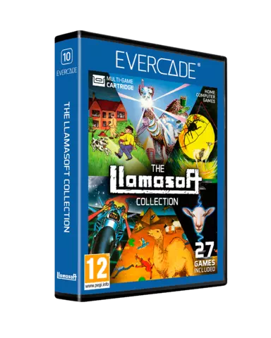 Cartucho Evercade The Llamasoft Collection
